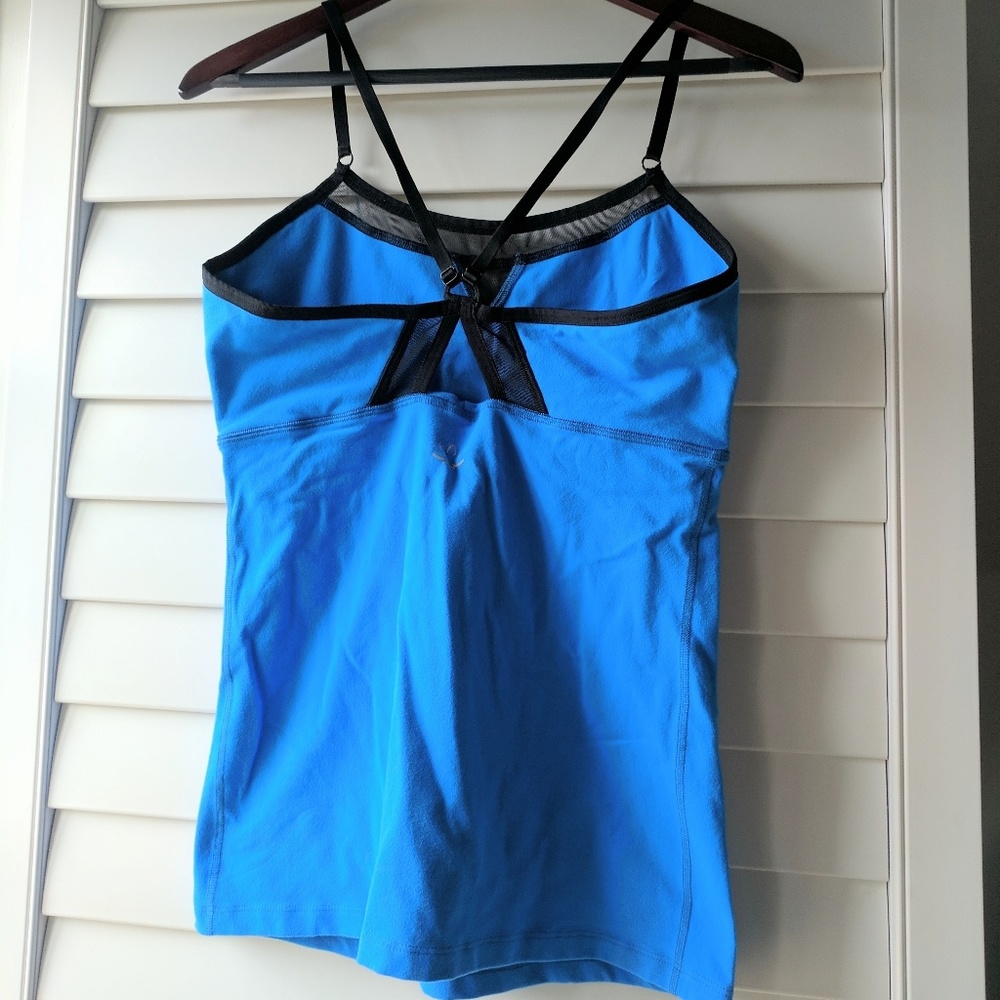 Alo Yoga Strappy and Mesh Tank